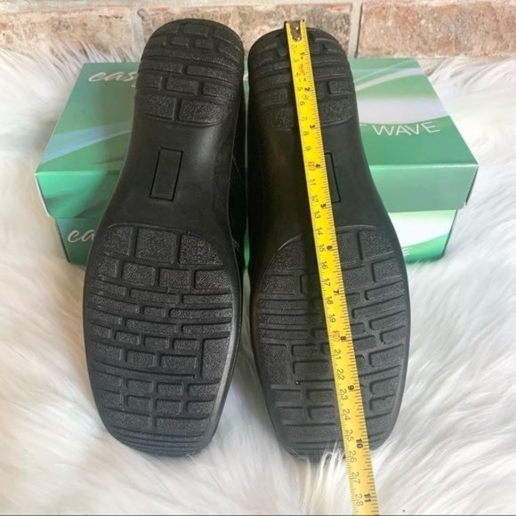 Easy Street Perforated Women Mules Black 10M- 0147 - Picture 15 of 15